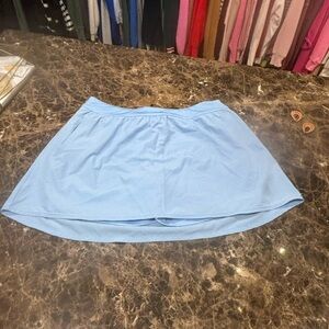 Women’s light blue crane athletic tennis golf Pickleball skort large